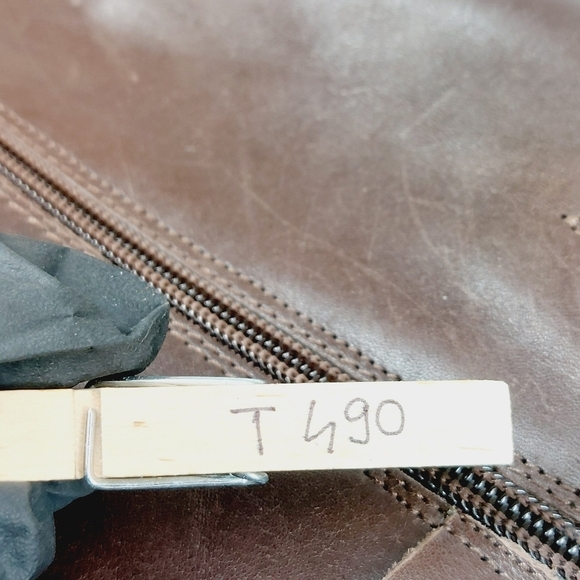 Franco Sarto Women's Canary Tall Riding Brown Leather Low Heel Boots T490 - Picture 9 of 9